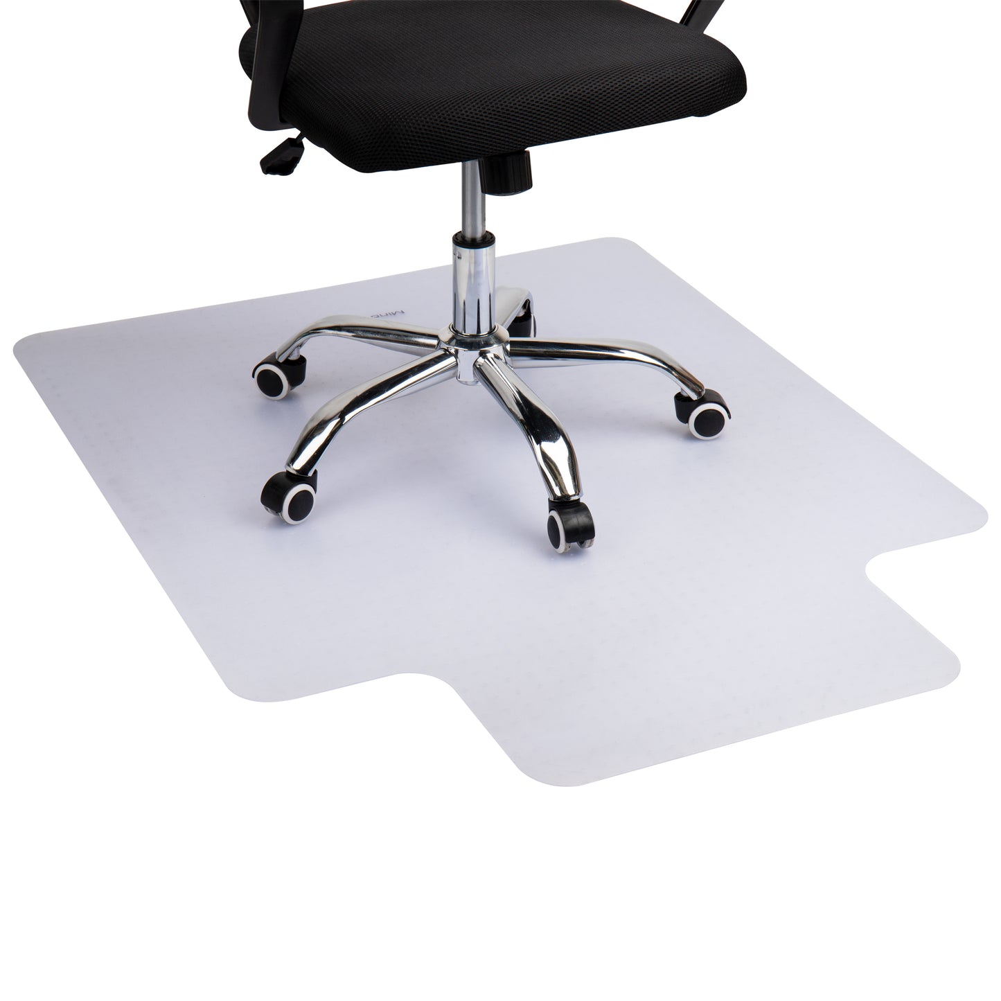 Mind Reader 9-to-5 Collection, Office Chair Mat, Anti-Skid, 48 x 36, PVC