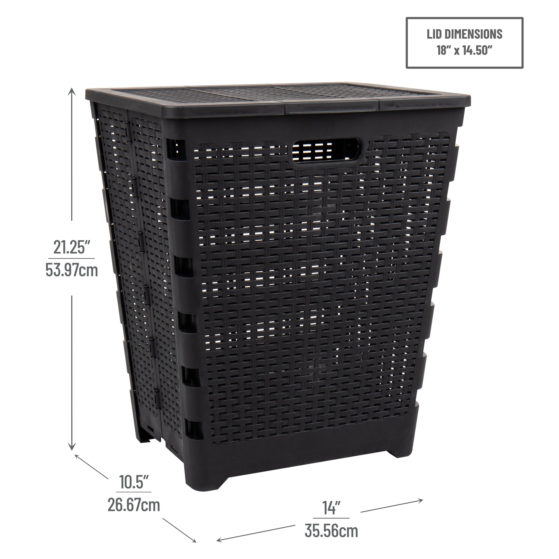 Mind Reader Basket Collection, Foldable Laundry Hamper, 61 Liter (10kg –  Mindreaderstore