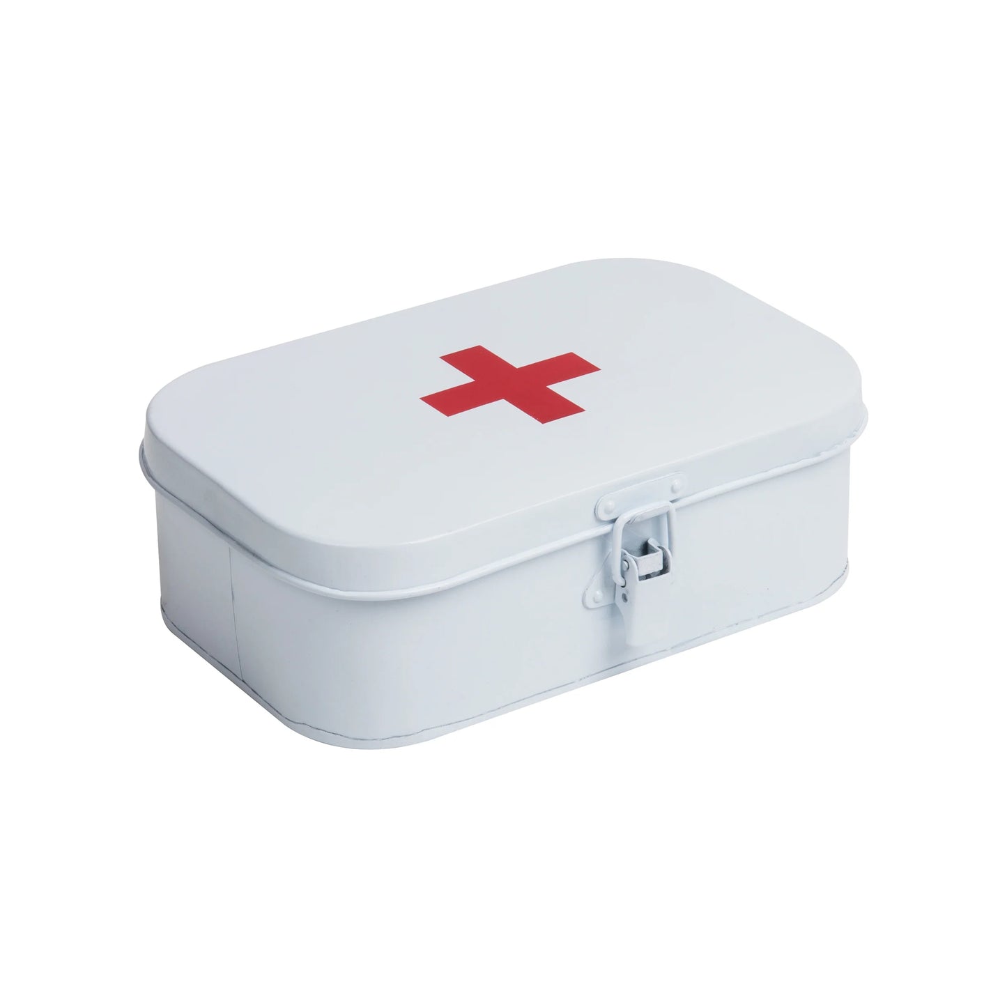 Mind Reader First Aid Box, Emergency Kit, Medical Supply Organizer, Buckle Lock, Metal