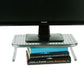 Mind Reader Elevate Collection, Monitor Stand, 44lb. Capacity, Ventilated, Metal